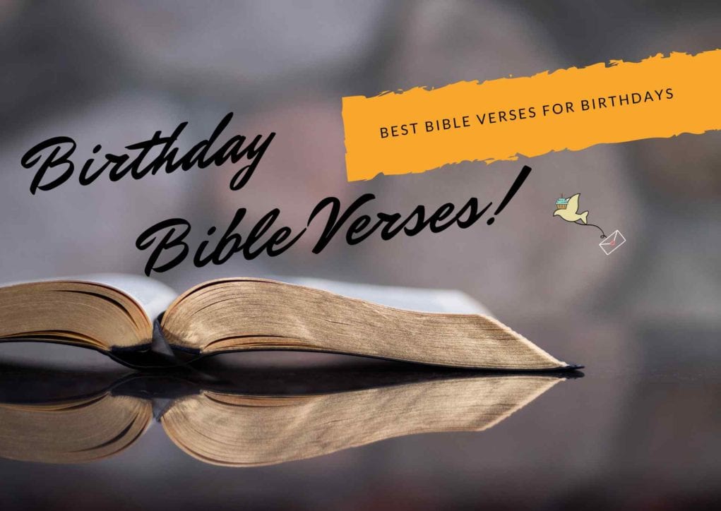 Bible Verses That Say Happy Birthday