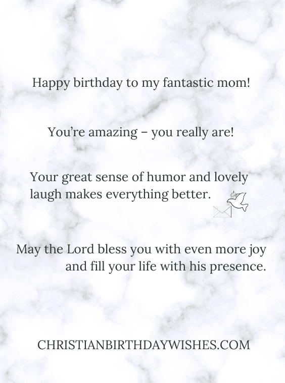 Birthday prayer for awesome mom