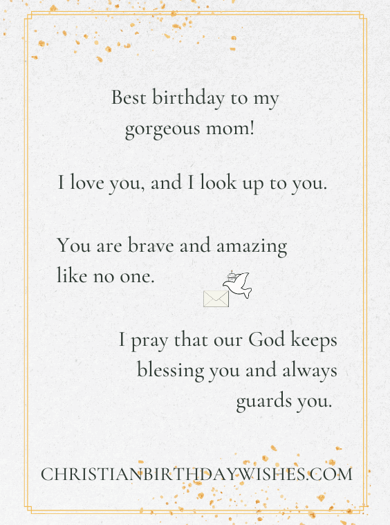 Birthday prayers quotes for mom