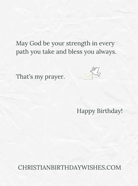 Happy Birthday Prayer, Birthday text message