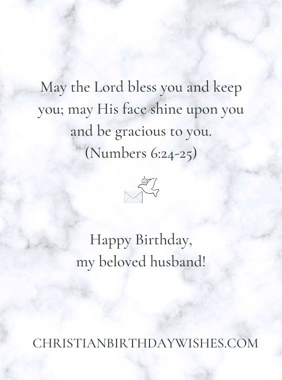Biblical Blessings, Inspirational Birthday Wishes