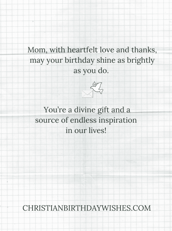 Mother's Birthday Wishes